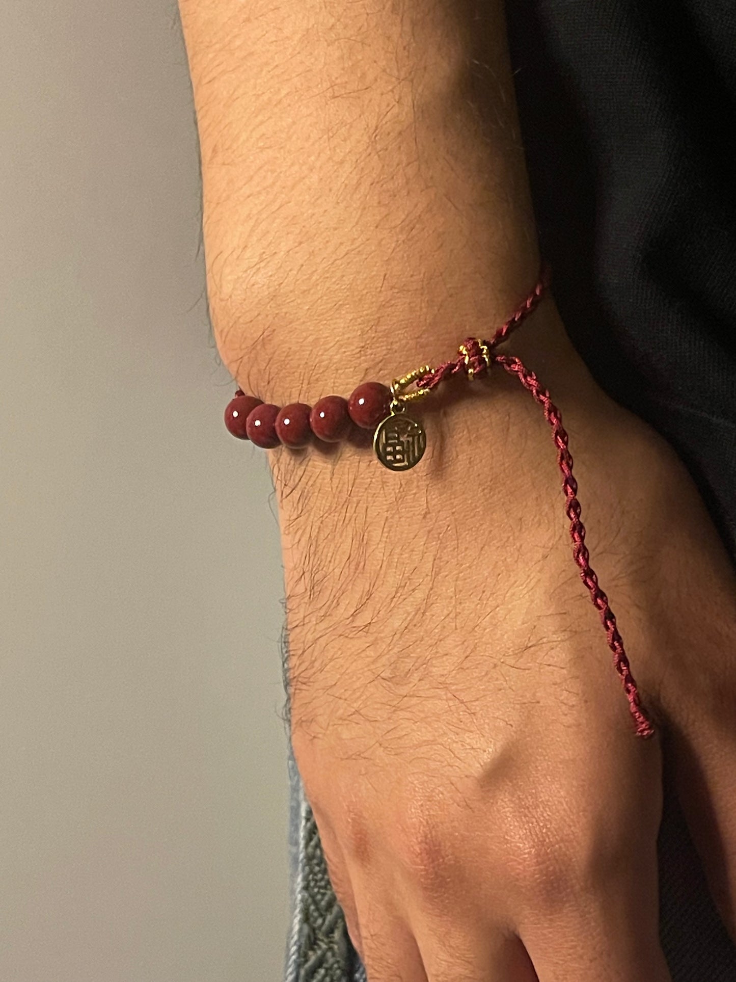 China Red String Bracelet - Peace and luck