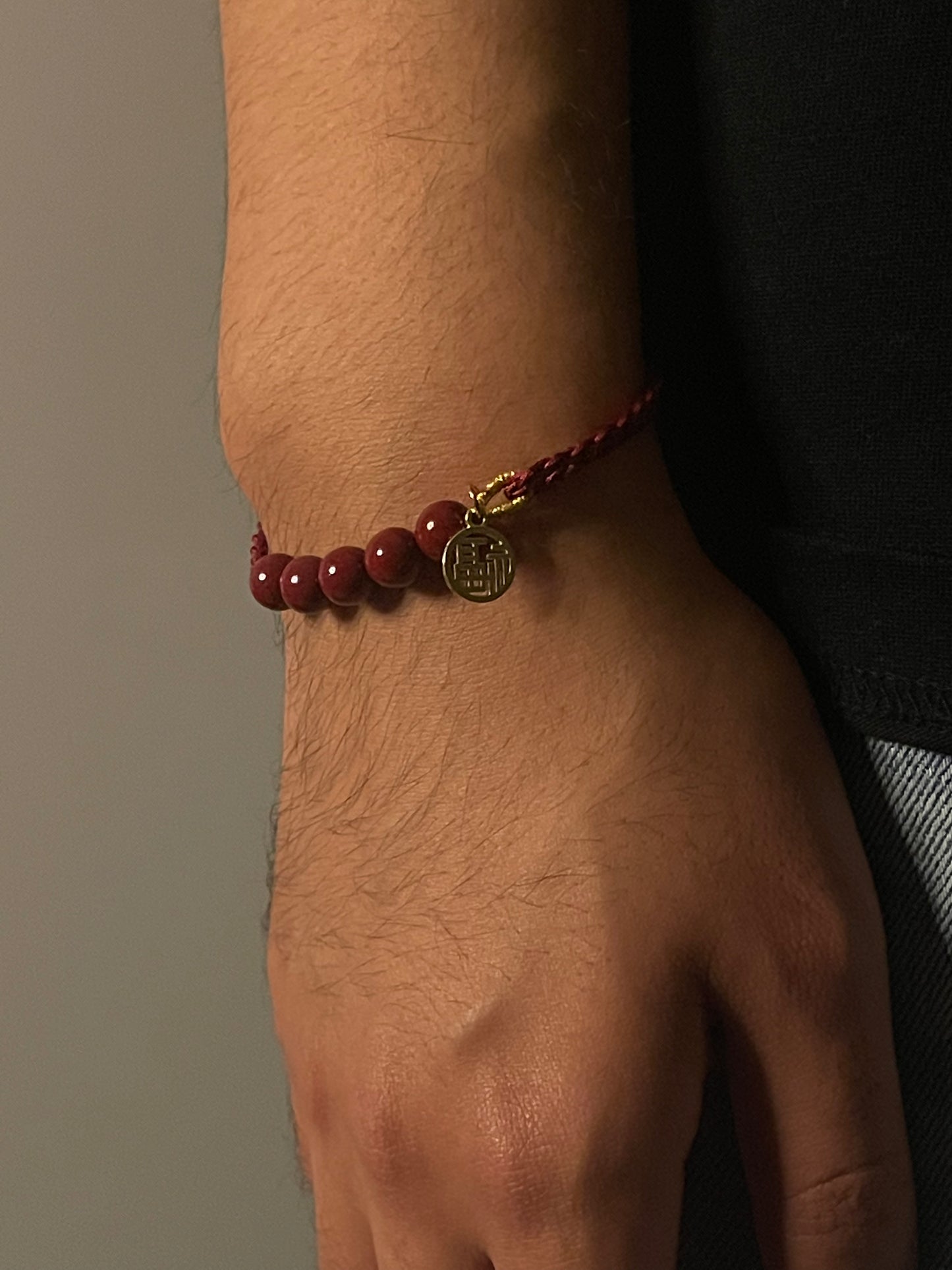 China Red String Bracelet - Peace and luck